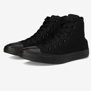 Converse Chuck Taylor All Star High Top Black Monochrome M 7 / W 9 | New w/ Box